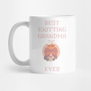 Best Knitting Grandma Ever Mug